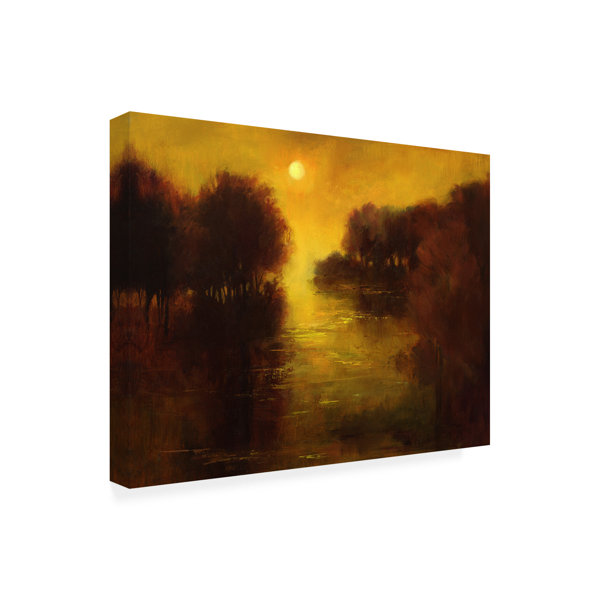 Winston Porter River Glow On Canvas by Sheila Finch Print Wayfair Canada